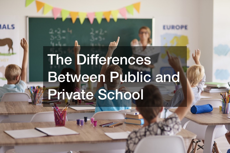 The Differences Between Public and Private School