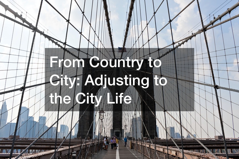 What are the advantages of living in a city