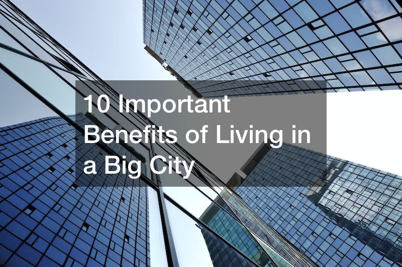 10 Important Benefits of Living in a Big City