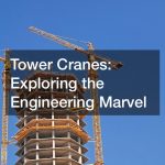 Tower Cranes  Exploring the Engineering Marvel