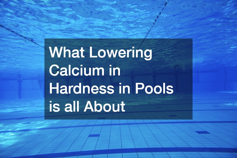 What Lowering Calcium in Hardness in Pools is all About