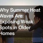 Why Summer Heat Waves Are Exposing Weak Spots in Older Homes